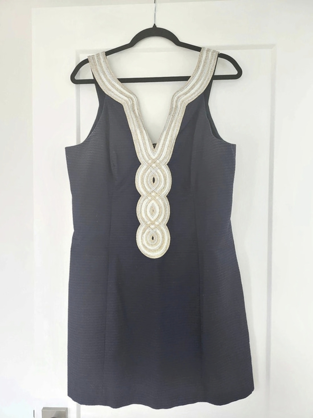 Lilly Pulitzer Valli Shift Dress Mini Blue Size 14